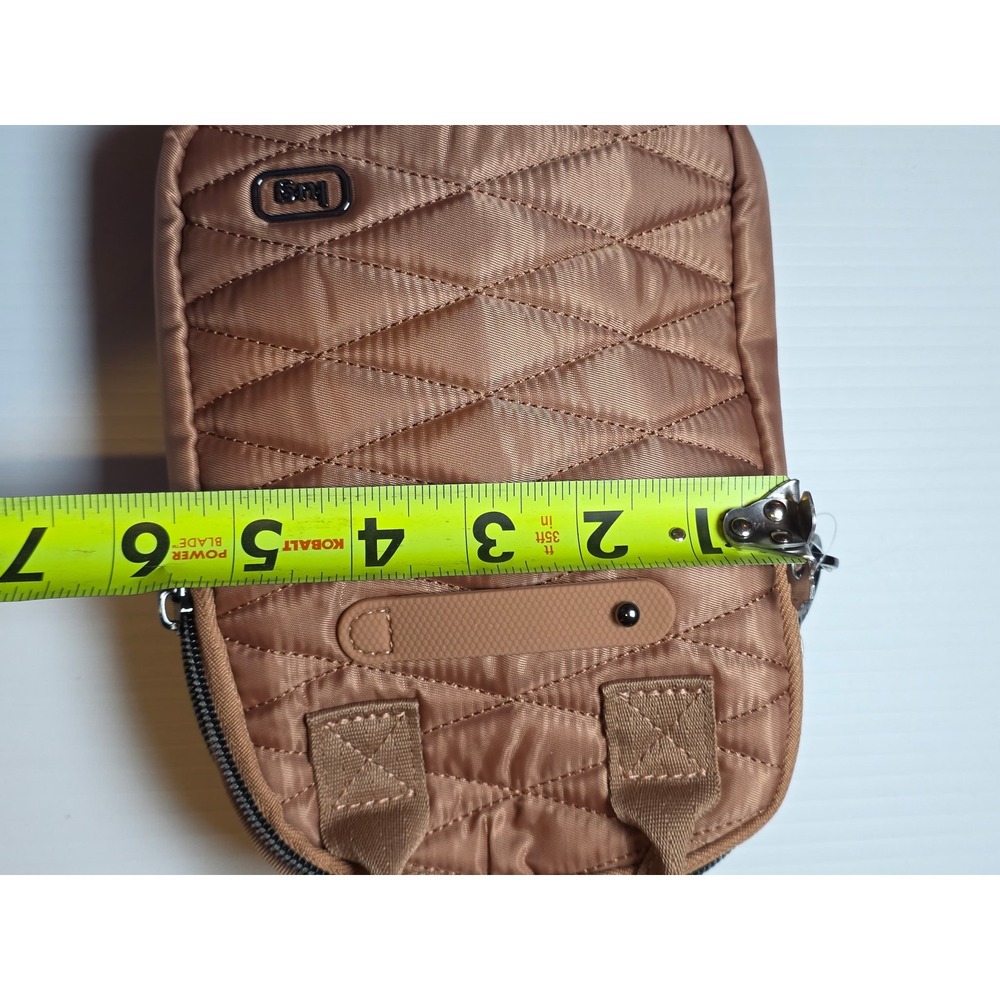 Lug Small Crossbody with Top Handles Jetty LE Chai Latte Brown Quilted Women - Picture 10 of 11